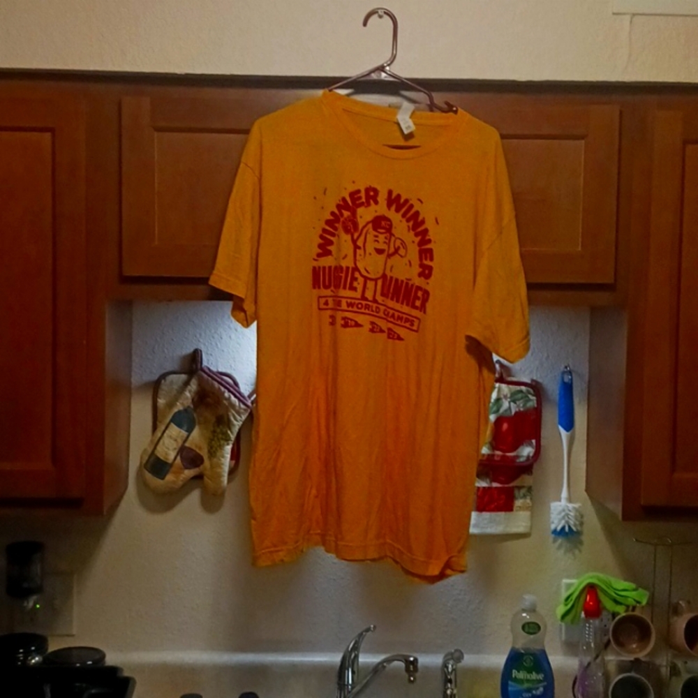 Winner winner nugget dinner 4 times champion t-shirt